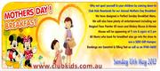 Book Mother’s Day Breakfast with Club Kids - Roselands