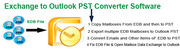 Restore mailbox data Exchange EDB file to Outlook PST File