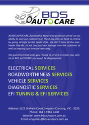 Car Service Hoppers Crossing | BDS Autocare