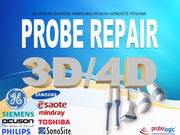 GE,  Philips,  Sonosite,  Toshiba,  Samsung 3D-4D Probe repair