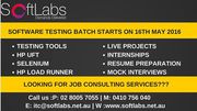 Software Testing Part | Full Time | Online | Classroom | E- Learning