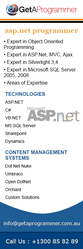 Hire skilled and experienced dot net programmer 