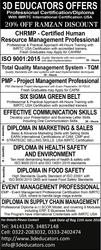 Management Courses Offers By 3D Educators