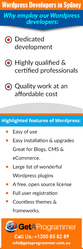 Experienced Wordpress Developer in Sydney