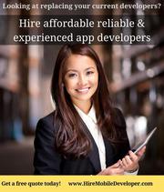 Hire top mobile app developers for iOS, Android, hybrid app developmen