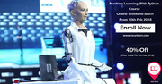 Machine Learning with Python Online Course-40% off Hurry up