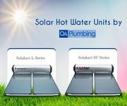 Hire Solar Hot Water Plumbers from QA Plumbing for Excellent Services