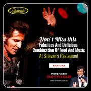 Join Us For an Authentic Indian Meal With Mark Andrew Live Music Night