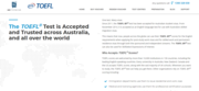 Top TOEFL Exam Voucher Reseller in Australia 
