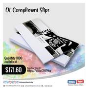 Uthara Print Australia - DL Compliment Slips (99 x 210 mm)