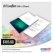 Uthara Print Australia - A4 Leaflets (210 x 297mm)