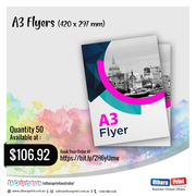 Uthara Print Australia - A3 Flyers (420 x 297 mm)