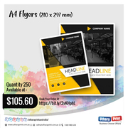Uthara Print Australia - A4 Flyers (210 x 297 mm)