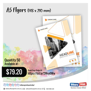 Uthara Print Australia - A5 Flyers (148 x 210 mm)