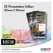 Uthara Print Australia - DL Presentation Folders (105mm X 210mm)