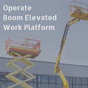 Operate Boom Elevated Work Platform