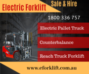 Electric Forklift Hire - Sale in Perth & Brisbane				