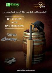IPL At Sojen Bar  With Live Screening …!!