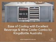Buy wine & beer refrigerator combo online at KingsBottle