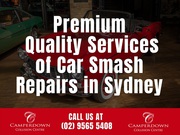 Premium Quality Services of Car Smash Repairs in Sydney