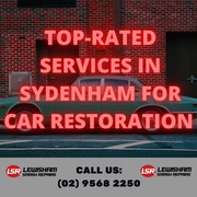 Top-Rated Services in Sydenham for Car Restoration 