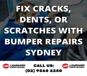 Fix Cracks,  Dents,  or Scratches with Bumper Repairs Sydney