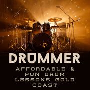 Join professional-led drum lessons gold coast at Tasos Music School