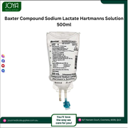 Baxter Compound Sodium Lactate Hartmanns Solution 500ml - Australia