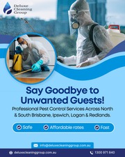 Choose Deluxe Cleaning Group for trusted cockroach pest control 