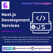 Best Next.js Development Company | eLeoRex Technologies