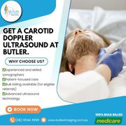 Get a Carotid Doppler Ultrasound at Butler Medical Imaging. (08) 9544 