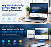 Professional Website Redesign Services for Modern Businesses