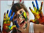Kids Party In Indoor Play Center